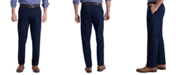 Haggar Men’s Iron Free Premium Khaki Straight-Fit Flat-Front Pant